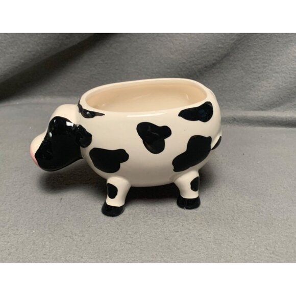 Ceramic Cow Bowl By Boston Warehouse - Picture 3 of 11